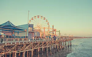 I Took Dreamy Pictures Of Santa Monica Pier In California (13 Pics)