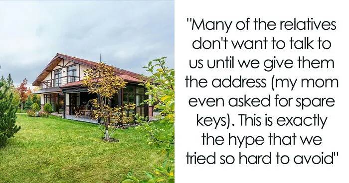 Couple Hides From Family That They Bought A House 2 Years Ago, They Find Out And Are Furious