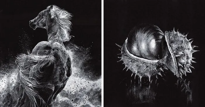 White On Black: 14 Of My Newest Artworks