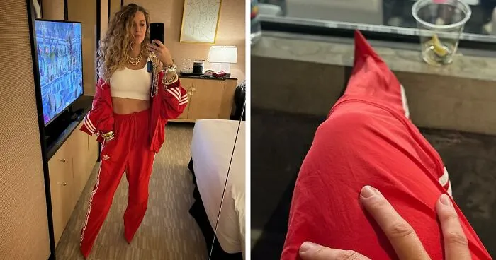 Blake Lively's Super Bowl Shoe Pants Has The Internet Floored