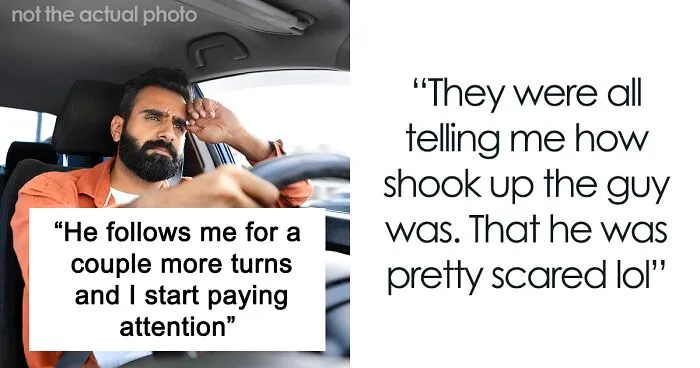 “I Know He’s On The Phone With 911”: Guy Teaches Jerk Driver A Lesson For Following Him Home