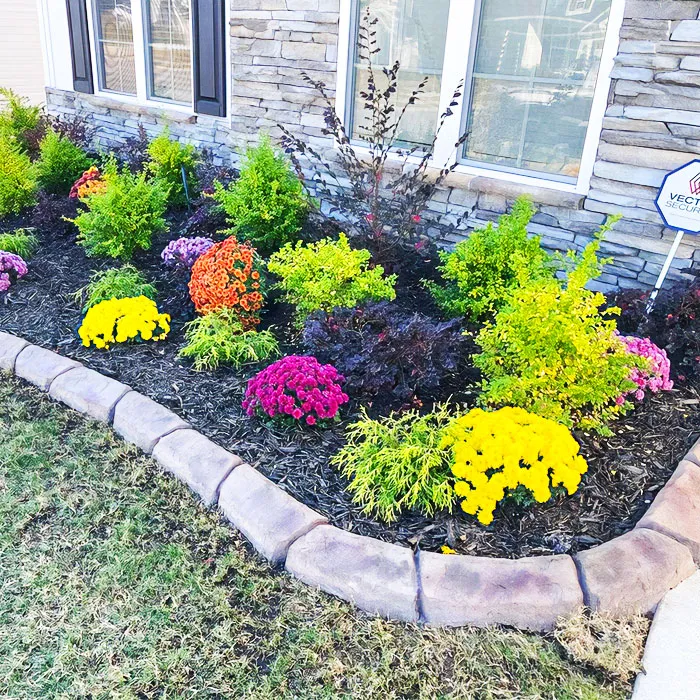 Concrete Flower Bed Edging