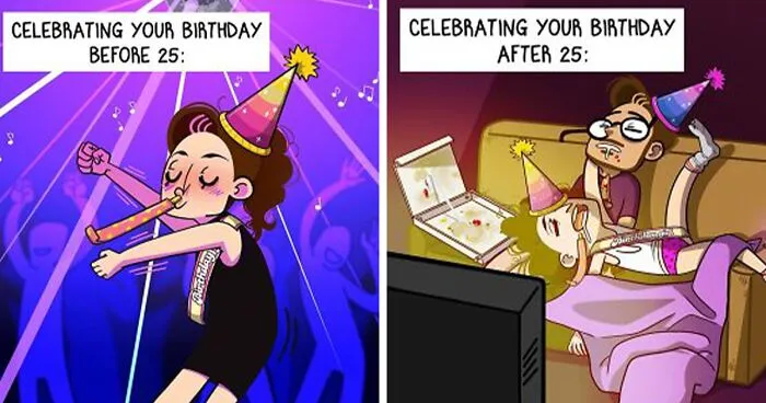 Artist Illustrates Her Relationship, Everyday Life, And Funny Situations In 25 Comics