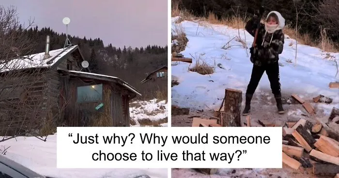 You Have No Worries: 19-Year-Old Lives In Remote Cabin She Rents For $275 A Month