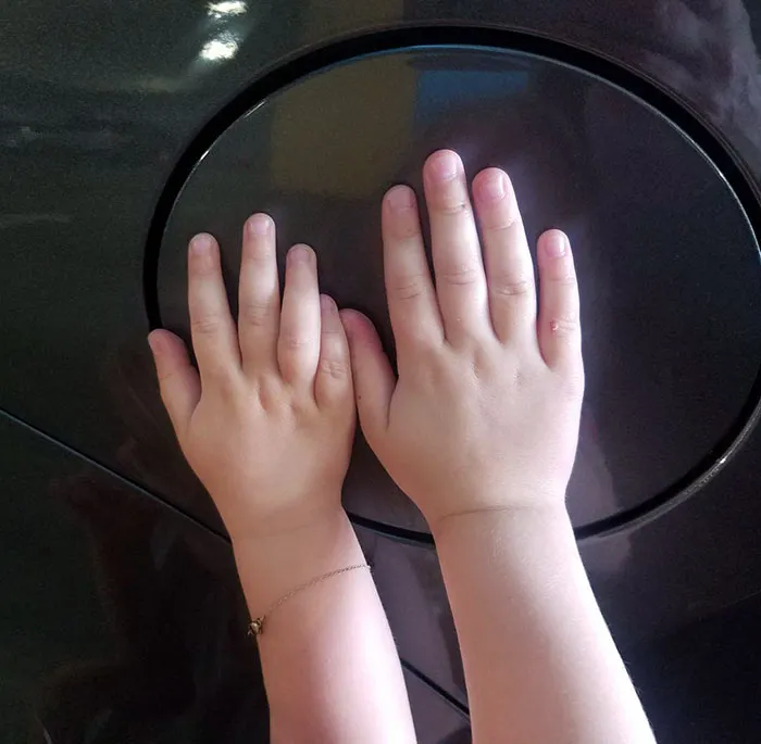 "Hands On The Circle!" The Phrase We Say As We Jump Out Of The Car. The Circle Is The Gas Cap, And So Far, Has Kept All Kids Safe From Any Oncoming Traffic While I Unload The Trunk