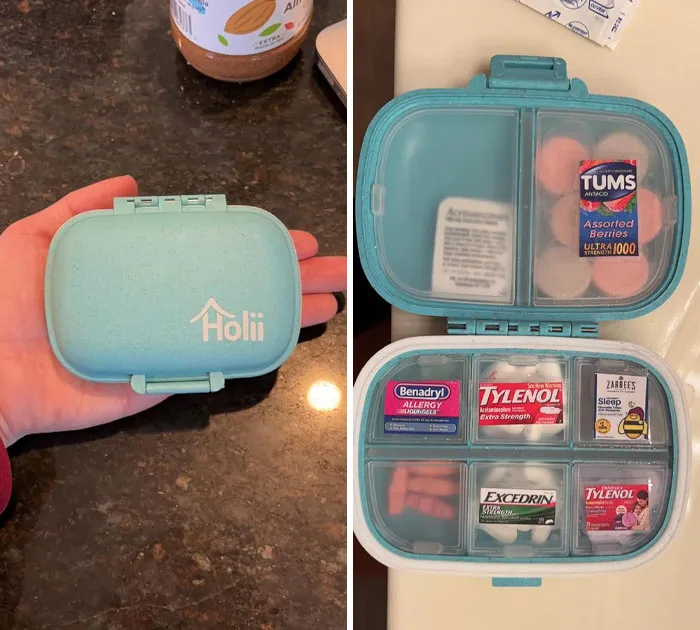 Stress Less About Meds With <a Style="Display:inline;" Href="Https://Www.amazon.com//Organizer-Compartments-Portable-Supplements-Medication/Dp/B07znwh48k?keywords=travel&qid=1708337299&sr=8-95&linkcode=ll1&tag=bpwombat-20&linkid=12acad85cca7133df100db10c33690e6&language=en_us&ref_=as_li_ss_tl" Target="_blank"><span Style="Font:inherit;color:#d74b1f;"> A Compact Travel Pill Organizer</Span> For On-The-Go Doses