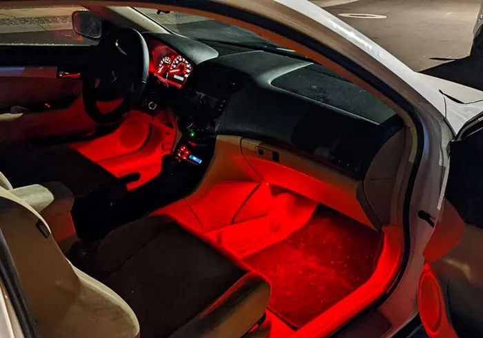 Light Up Your Ride With <span Style="Font:inherit;color:#d74b1f;"> Color-Changing Car Interior Lights</Span>  For The Perfect Mood Setting, Sync With Your Favorite Tunes, And More!