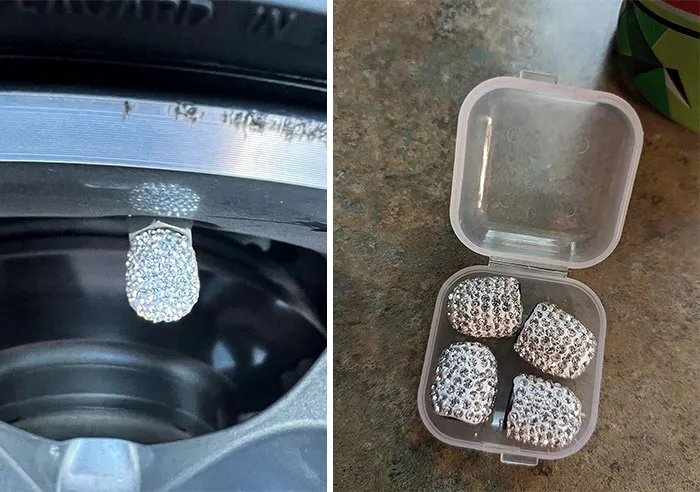 <span Style="Font:inherit;color:#d74b1f;"> Sparkly Tire Caps</Span> For Making Your Ride Shine, And Keeping Your Tires Safe And Sound!