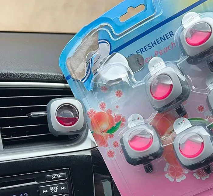 Make Your Ride Peachy Perfect With <span Style="Font:inherit;color:#d74b1f;"> Air Jungles Vent Clips</Span> That Enchant With Fragrance For Days!