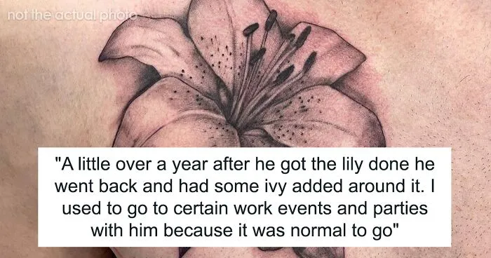 Wife Of 19 Years Connects Dots About Her Husband’s Affair Through His Lily Tattoo