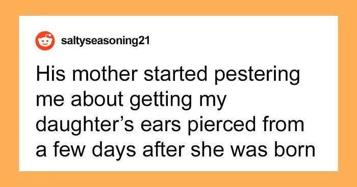 6-Month-Old Baby Taken To Doctor After Her Grandma Secretly Pierced Her Ears