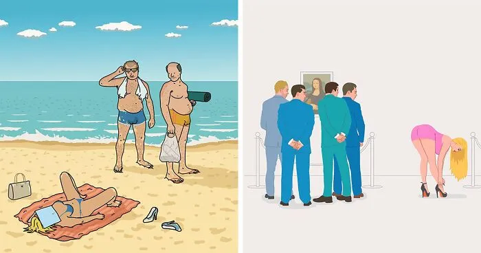 15 Extremely Bizarre Comics With A Dash Of Dark Humor, Satire, And Social Critique By 3Palec (New Pics)
