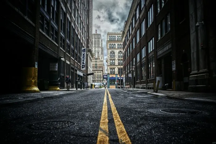 Picture of town street