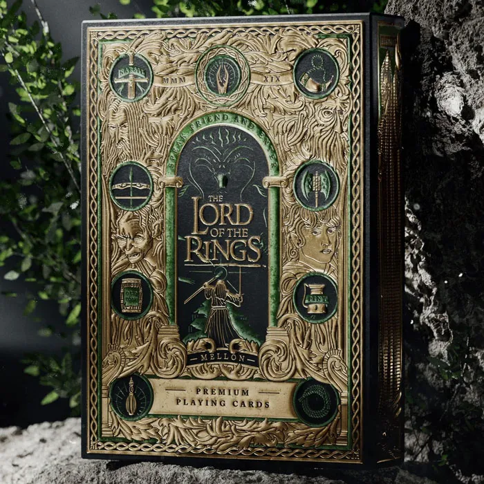 "One Deck To Rule Them All," These <span Style="Font:inherit;color:#d74b1f;"> Lord Of The Rings Playing Cards</Span> Flaunt Original Artwork And Luxe Touches