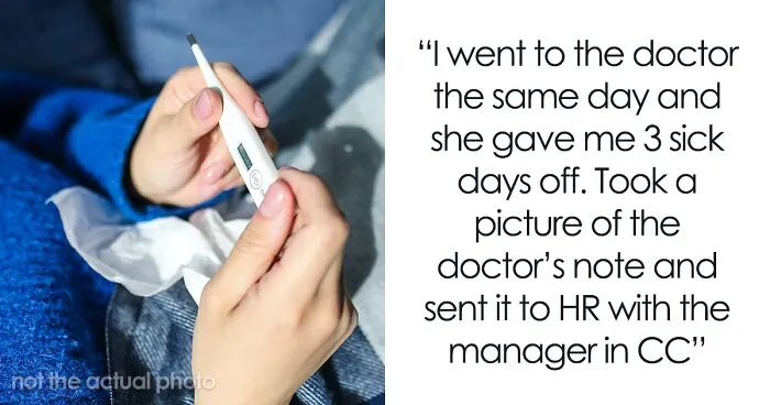 Manager Tells Sick Employee To Come To The Office Unless They Have A Doctor's Note, Regrets It