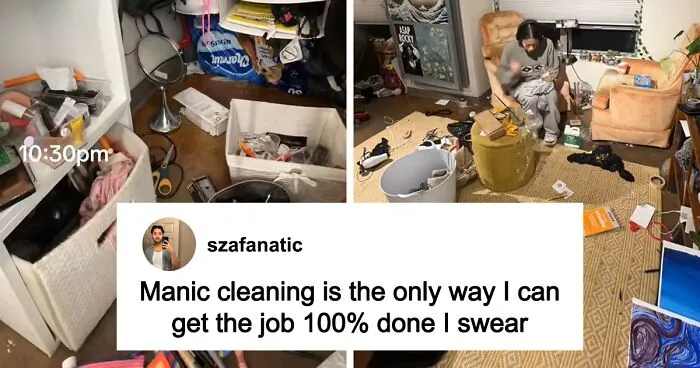 People Are Filming Their “Manic Cleaning” Routines, Leading To Warnings From Experts