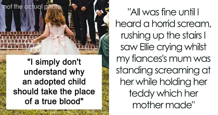 Bride Doesn't Want MIL At Her Wedding For Rejecting Her Adopted Daughter As Family