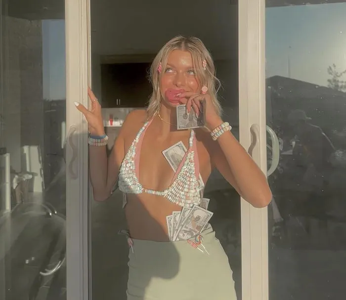 Propose A Toast To Playful Passion With This<span Style="Font:inherit;color:#d74b1f;"> Candy Bra</Span>  - It's The Kind Of Valentine's Ensemble That Whispers 'Eat Your Heart Out!'