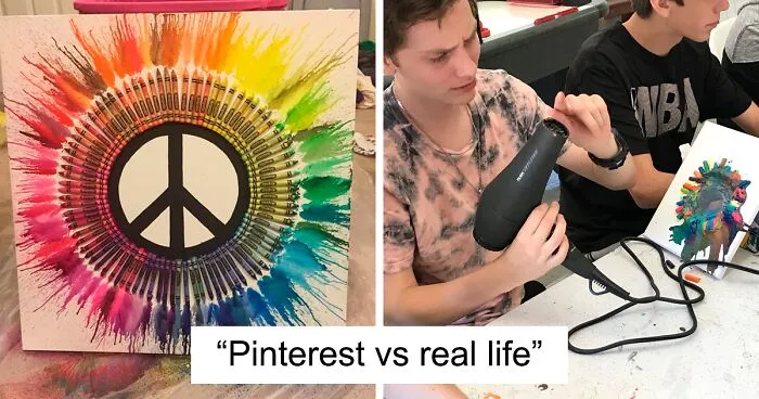 50 Times People Hilariously Failed At Creating Pinterest Crafts At Home