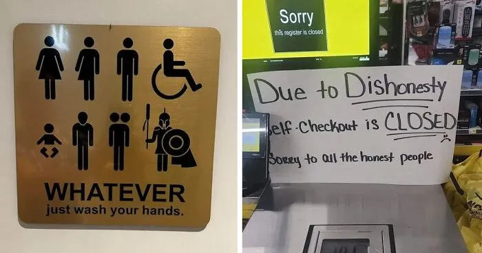 50 Times Signs Were So Funny, People Had To Share Them In This Facebook Group