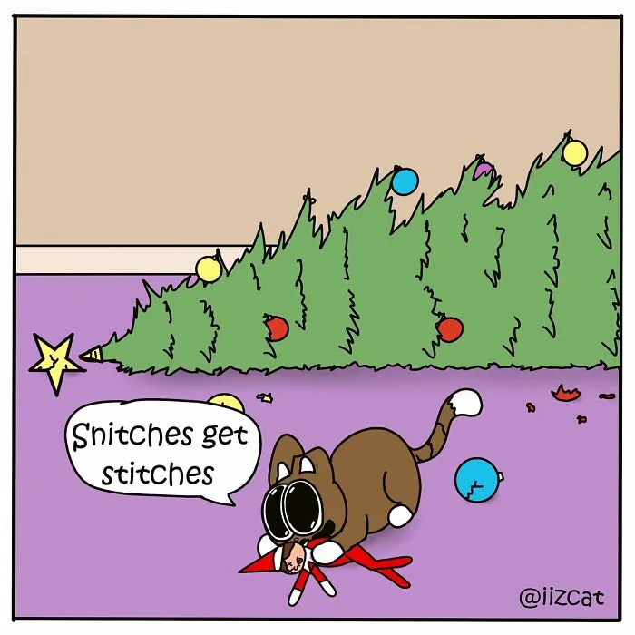 Artist Illustrates Relatable Moments From Life With A Cat, And Here Are The Newest 20 Comics