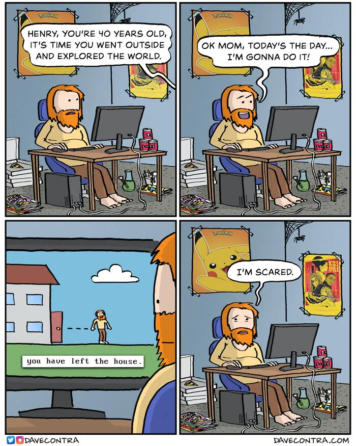 This Artist Creates Dark Humor Comics With Unexpected Twists And Here Are His 28 Recent Works