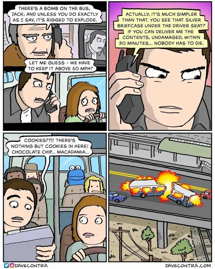 This Artist Creates Dark Humor Comics With Unexpected Twists And Here Are His 28 Recent Works