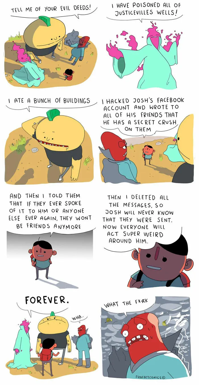 If You Have A Darker Sense Of Humor, You Might Like These “Fun Fact Comics” (20 New Pics)