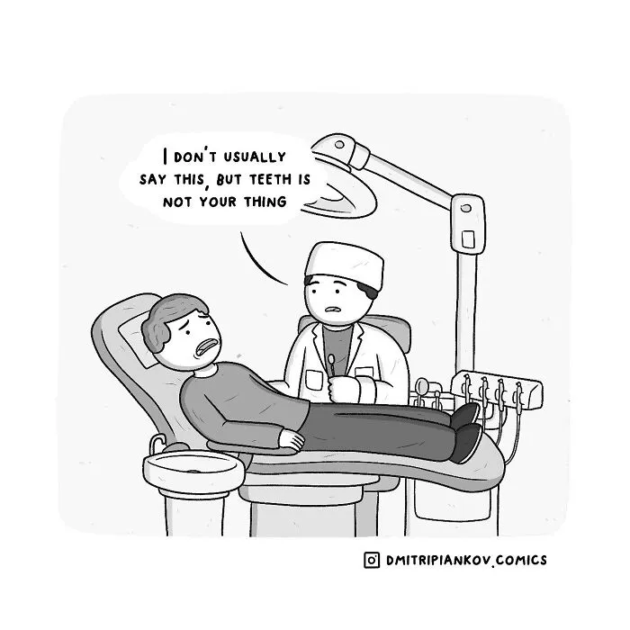 Artist Makes 25 Dark Humor Comics That Are Witty And Unexpected (New Pics)