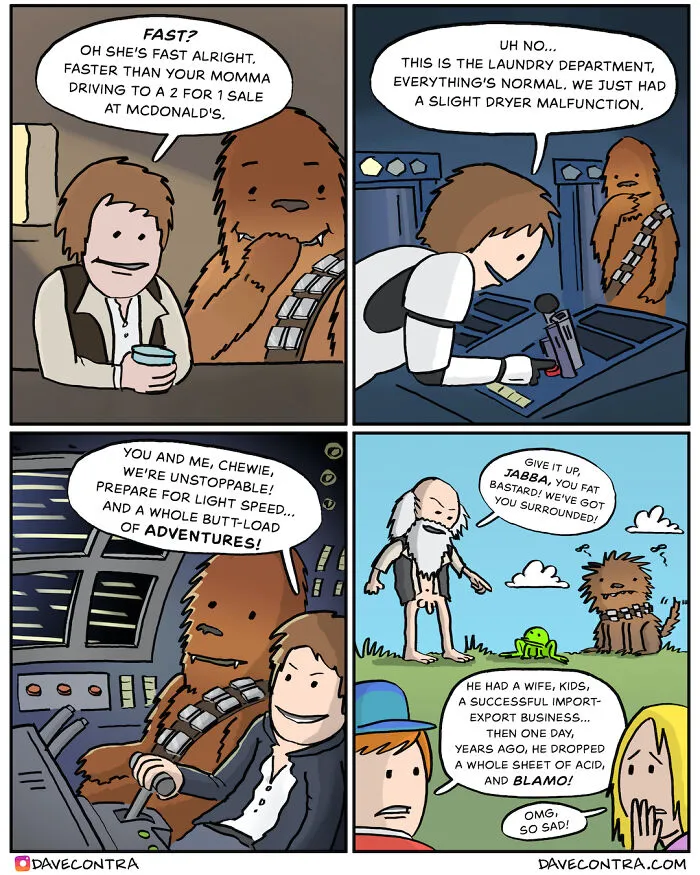 This Artist Creates Dark Humor Comics With Unexpected Twists And Here Are His 28 Recent Works
