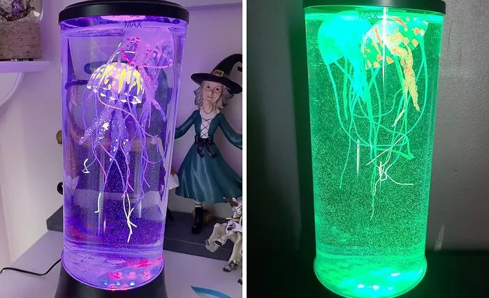 Illuminate Your Space With <span Style="Font:inherit;color:#d74b1f;"> The Fantasy Round Jellyfish Light Lamp</Span>: Mesmerizing Colors And Serene Ambiance In Every Glowing Tentacle!