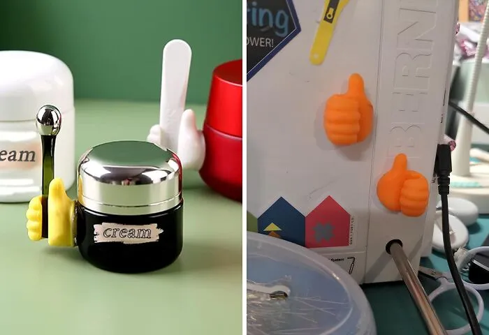 Easily Organize Your Space With <span Style="Font:inherit;color:#d74b1f;"> The Creative Silicone Thumb Wall Hook</Span>: A Fun And Functional Solution For Hanging Items In Any Room!