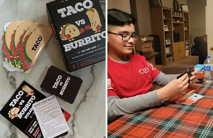 Experience Family Fun With <span Style="Font:inherit;color:#d74b1f;"> The Taco vs. Burrito Family Board Game</Span>: A Delightful And Hilarious Game That Pits Tacos Against Burritos In A Battle Of Strategy And Silliness!