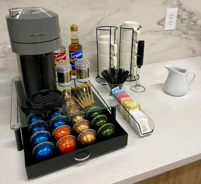Crystal Clear Choice: Upgrade With <span Style="Font:inherit;color:#d74b1f;"> Decobrothers Vertuo Pod Holder</Span> !