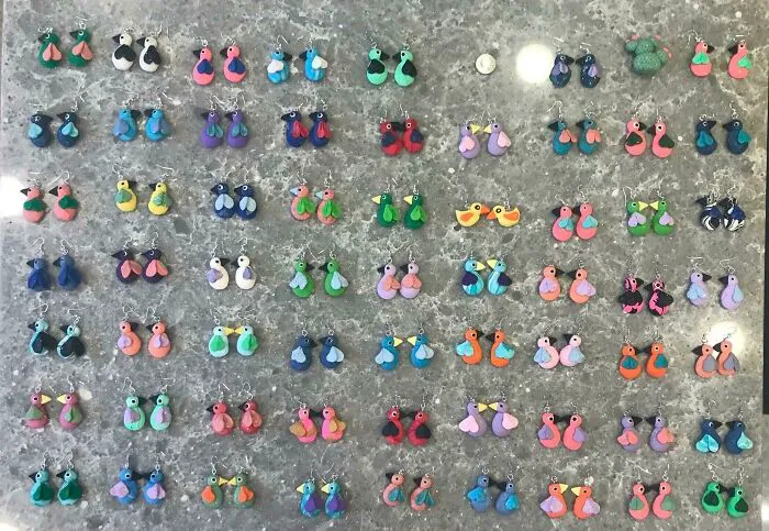 Tengo autismo y hago estos pendientes para divertirme