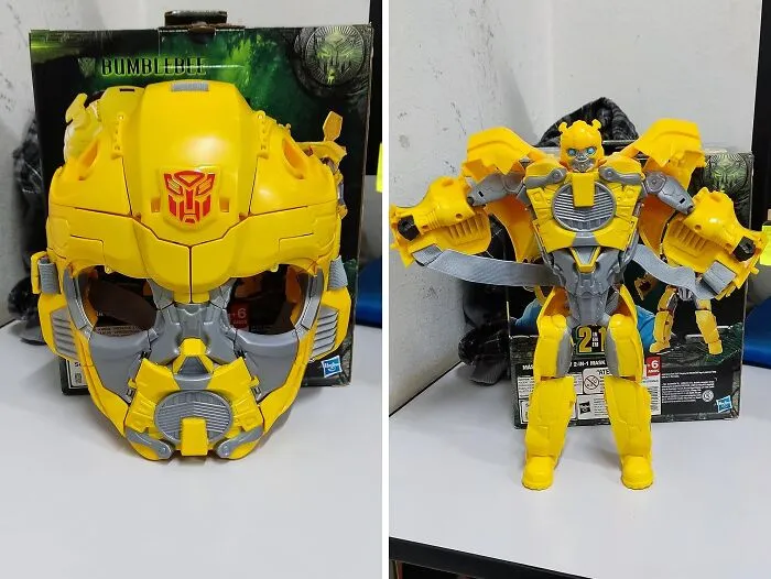 Gear Up For Adventure With The Transformers Rise Of The Beasts  <span Style="Font:inherit;color:#d74b1f;"> Roleplay Mask Action Figure Toy</Span>: Unleash Your Inner Autobot!