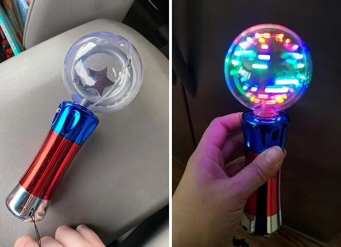 Unleash The Magic: Light Up  <span Style="Font:inherit;color:#d74b1f;"> Toy Wand</Span> For Kids, Igniting Their Imagination!