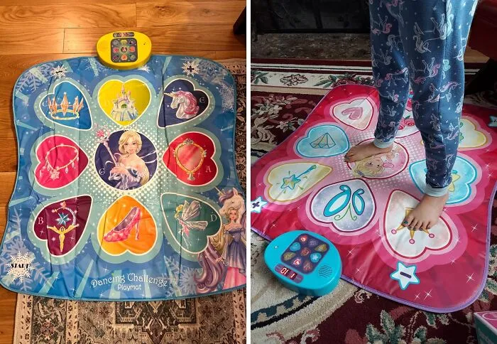 Get Grooving With  <span Style="Font:inherit;color:#d74b1f;"> The Dance Mixer Rhythm Step Play Mat</Span>: An Interactive Musical Experience For Kids!