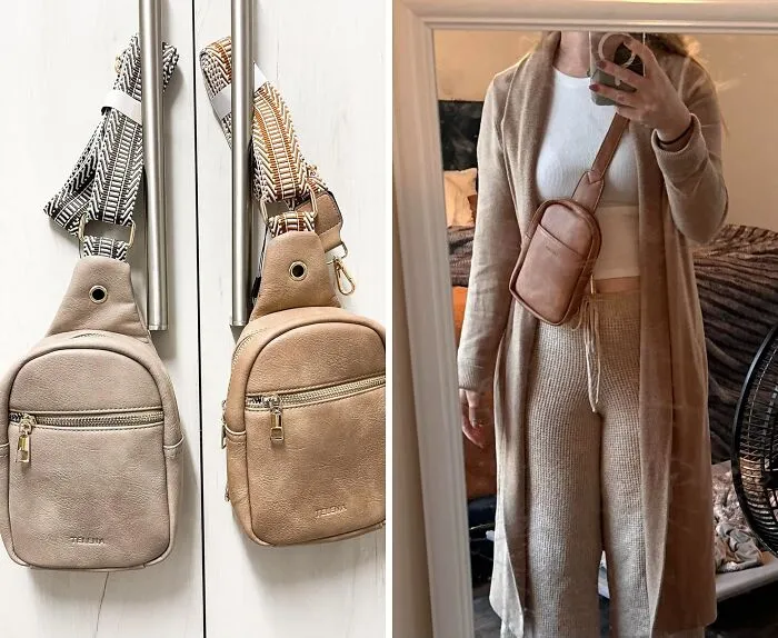 Sling Chic Telena - <span Style="Font:inherit;color:#d74b1f;"> Trendy Crossbody</Span>, Timeless Style