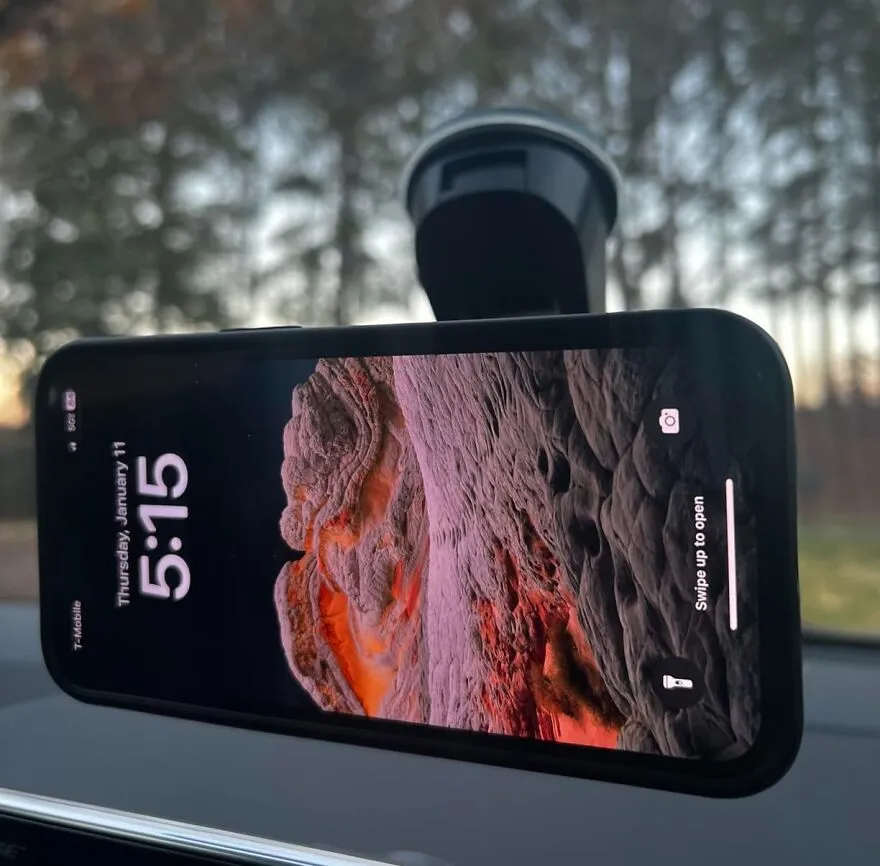 Magnetic Force: <span Style="Font:inherit;color:#d74b1f;"> 3 In 1 Car Phone Holder</Span> - Sturdy, Universal, Goes Everywhere!