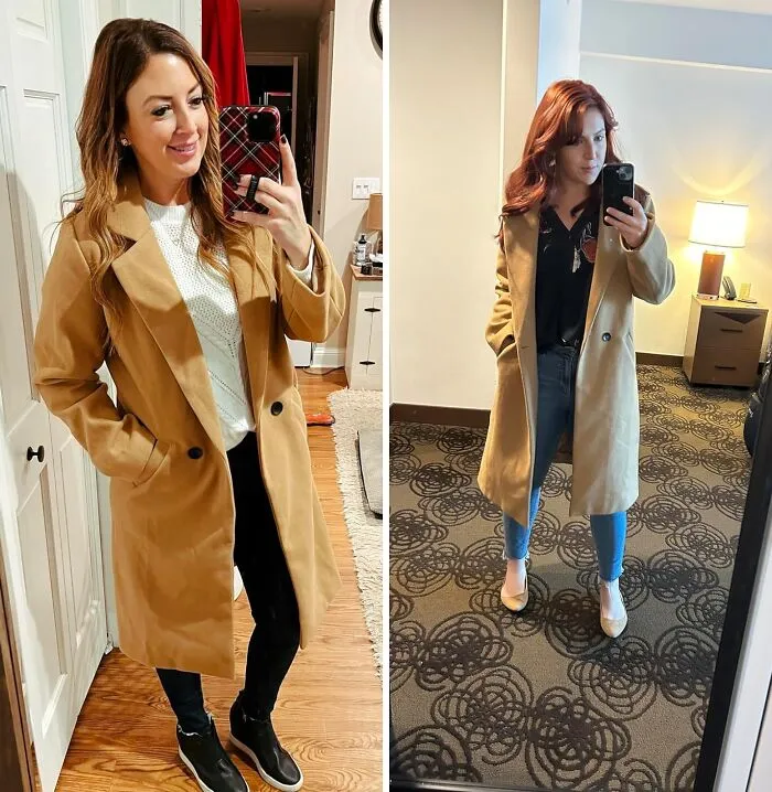 Catch The Spring Breeze In <span Style="Font:inherit;color:#d74b1f;"> Tanming’s Elegant Trench</Span>!