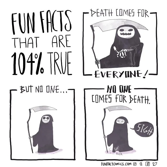 If You Have A Darker Sense Of Humor, You Might Like These “Fun Fact Comics” (20 New Pics)