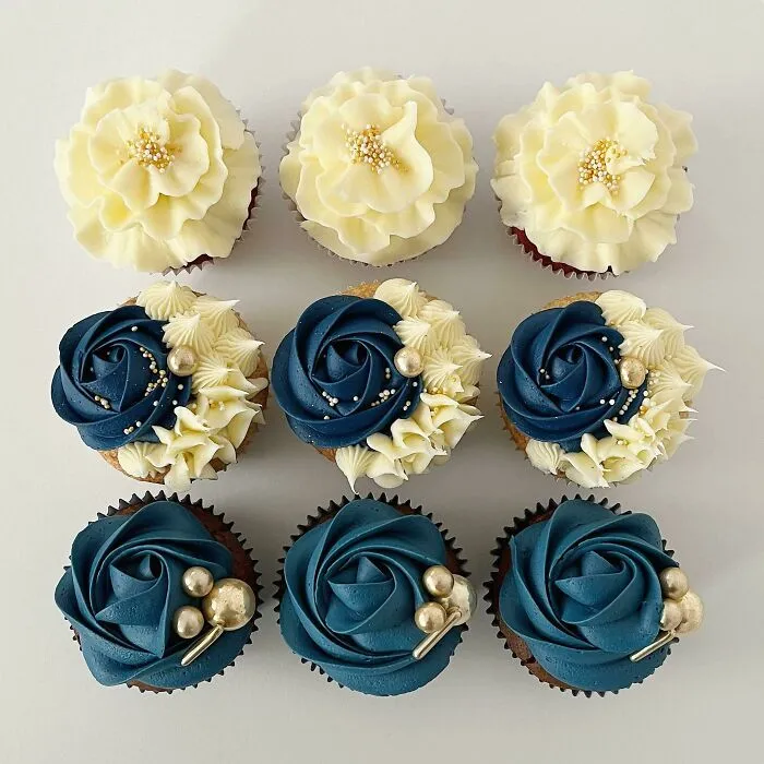 Custom Ordered Cupcakes For A Us Navy Promotion. Congrats!