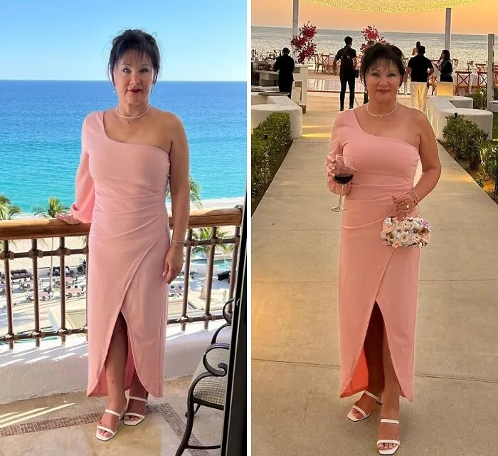 Wedding Ready: Slay In A <span Style="Font:inherit;color:#d74b1f;"> One-Shoulder High Slit Maxi </Span> , Elegance Unleashed!