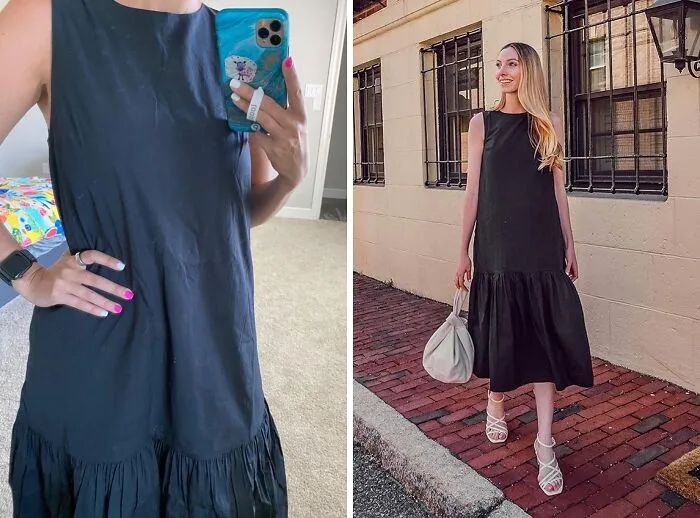 Maxi-Mize Your Style: <span Style="Font:inherit;color:#d74b1f;"> Ilana's Wide-Hem Poplin Dress</Span>, The Ultimate Summer Icon!