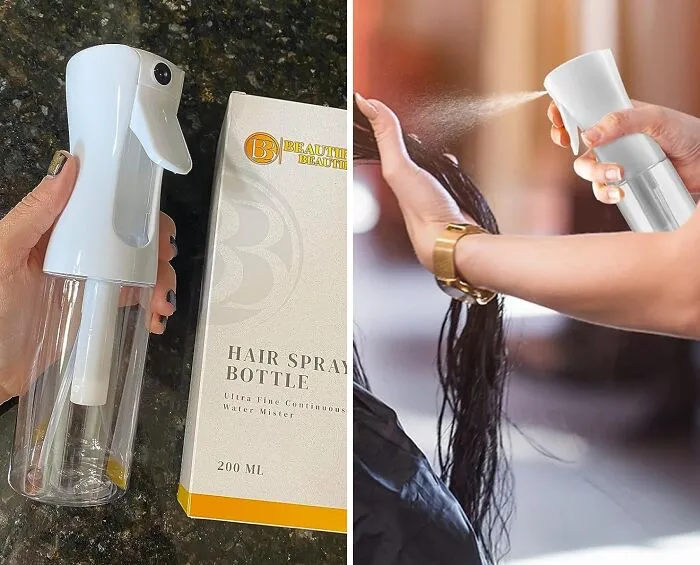 Style With Precision: <span Style="Font:inherit;color:#d74b1f;"> Hair Spray Bottle</Span> For Fine Mists And Perfect Hairdos