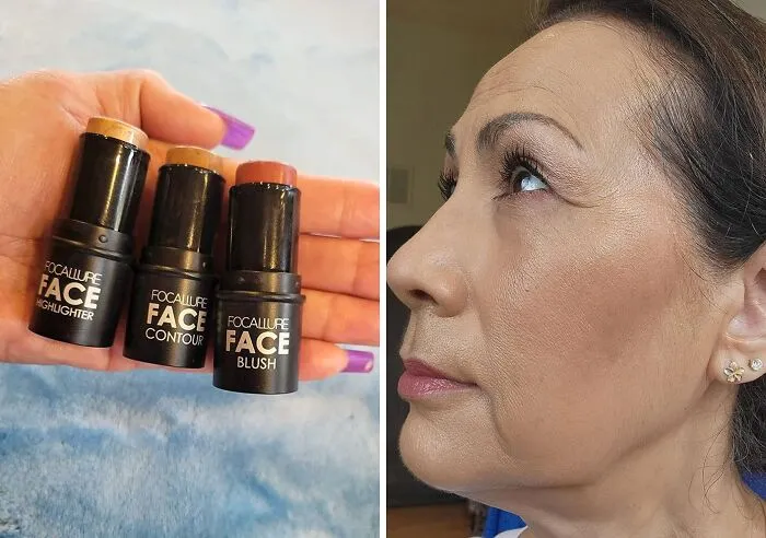 Score <span Style="Font:inherit;color:#d74b1f;"> The Focallure Cream Contour Sticks</Span> For A Fresh-Faced Glow On-The-Go, Perfect For All Skin Tones!
