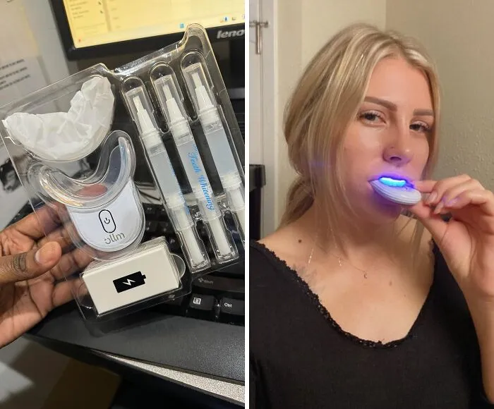 Brighten Your Smile With <span Style="Font:inherit;color:#d74b1f;"> Teeth Whitening Kit</Span>: Gel Pen And Strips Combo