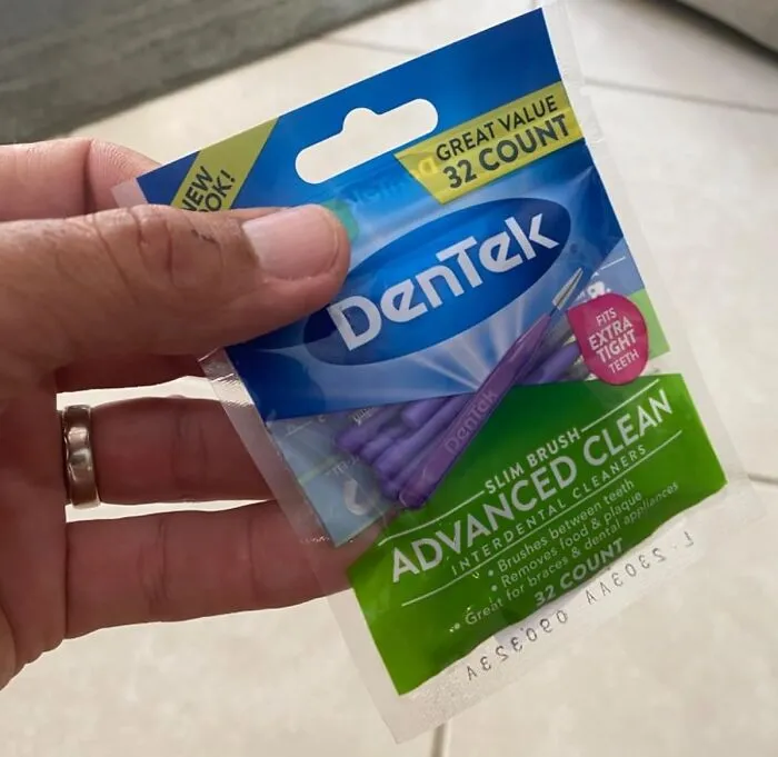 Experience Superior Oral Hygiene With <span Style="Font:inherit;color:#d74b1f;"> DenTek Slim Brush</Span> Advanced Clean Interdental Cleaners