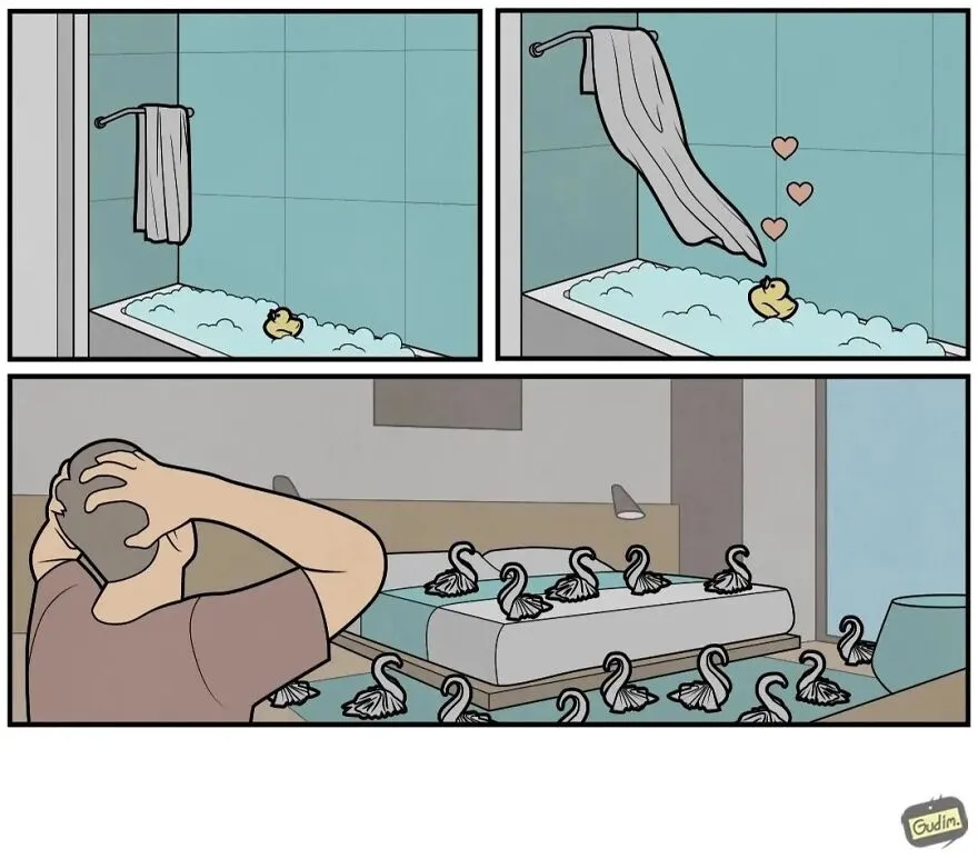 25 Cómics sarcásticos que tendrás que mirar 2 veces para entender, por Anton Gudim